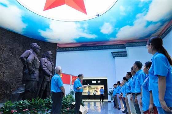 皖南電機開展了一次主題黨日活動 皖南電機開展了一次主題黨日活動