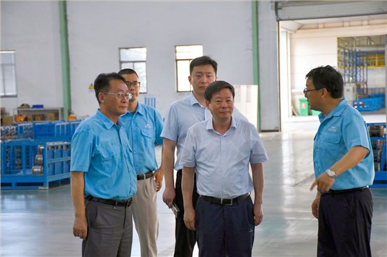 中機企協常務副會長楊一平來皖南電機調研指導 中機企協常務副會長楊一平來皖南電機調研指導