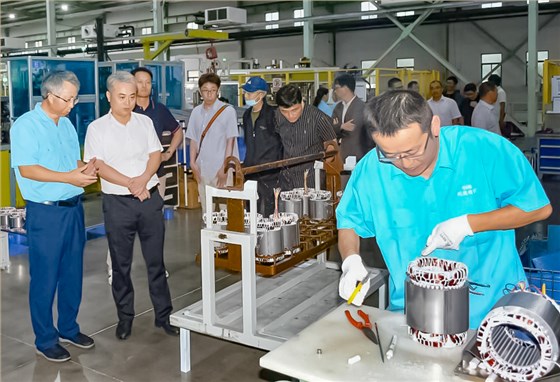 06- 市政府領導來皖南電機調研