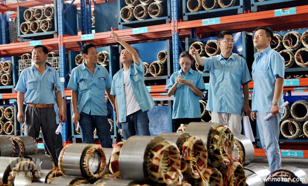 確保高效節能電機安全生產 皖南電機組織安全生產大檢查 確保高效節能電機安全生產 皖南電機組織安全生產大檢查