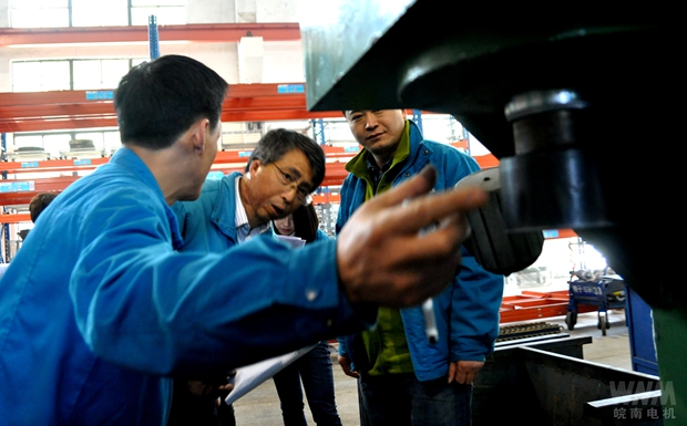 皖南電機開展小改小革推進技術創新1 皖南電機開展小改小革推進技術創新1